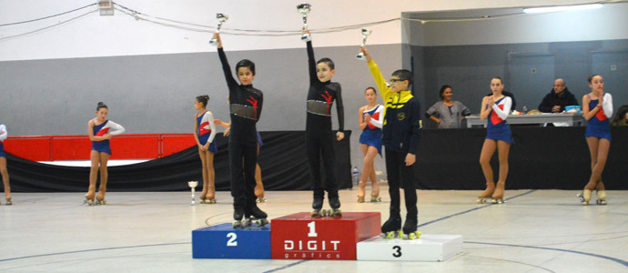 El campurriano Diego Calvo impuso su patinaje en Arenys de Munt 