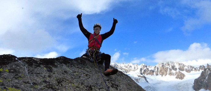 El campurriano Pablo Ruiz abre una nueva va en el Himalaya indio
