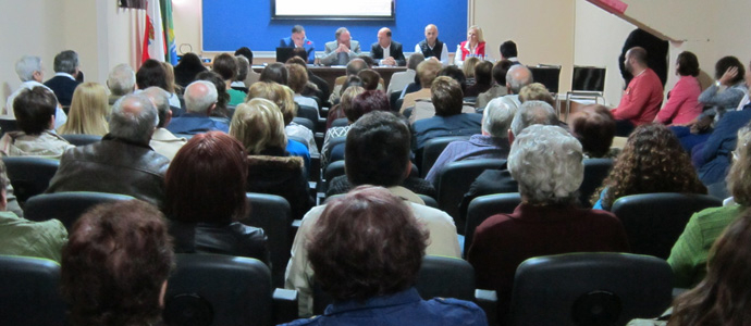 Los campurrianos asistieron a la primera jornada de la Escuela Cntabra de Salud celebrada en Yuso