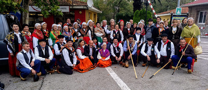 Los campurrianos defienden la trashumancia en Madrid
