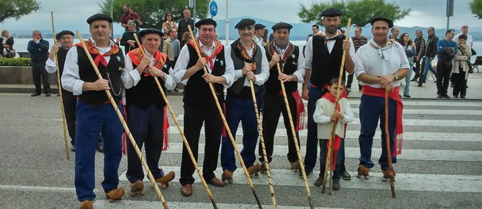 Los campurrianos, protagonistas en la 'pas' de Santander