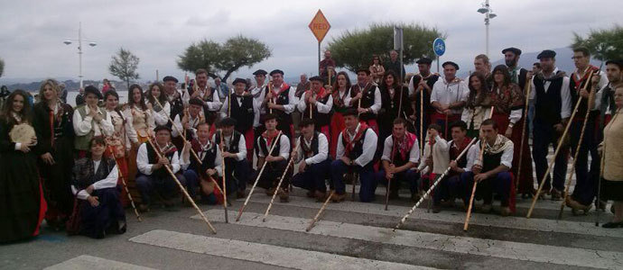 Los campurrianos, protagonistas en la 'pas' de Santander