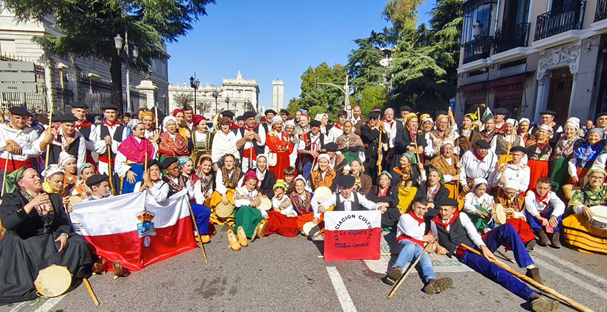 Los campurrianos, protagonistas en la XXXIII Fiesta de la Trashumancia en Madrid