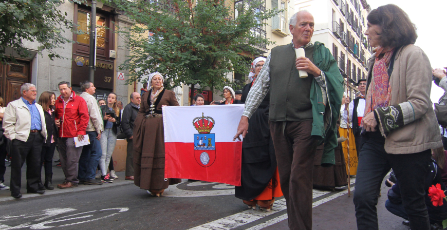 Los campurrianos, que participarn hoy en el homenaje a Suso Garzn en Madrid, regresan a la Fiesta de la Trashumancia