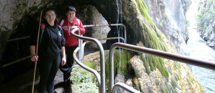Los campurrianos recorrieron el Cares