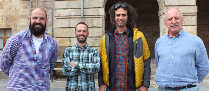 Los campurrianos se entregan a los descensos extremos de Luca Pandolfi