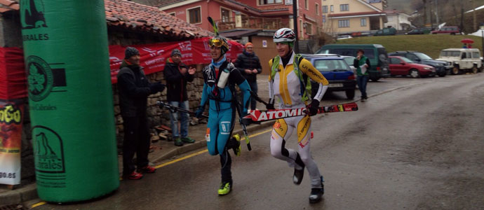 Los campurrianos Sergio Daz y Juan Torres vencen en la XVIII Travesa Picos de Europa