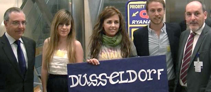 Los campurrianos ya pueden viajar a Dusseldorf desde Santander