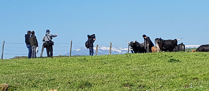El canal franco-alemn ARTE rueda en Campoo