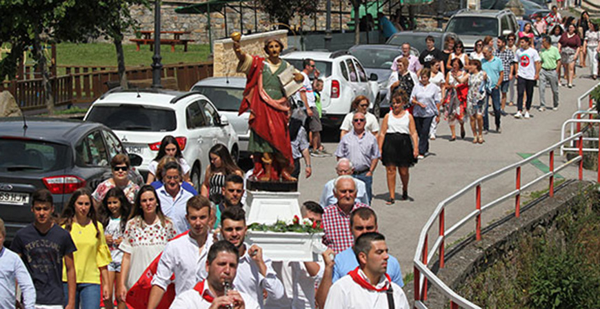 Caeda celebra este sbado las fiestas de San Pantalen