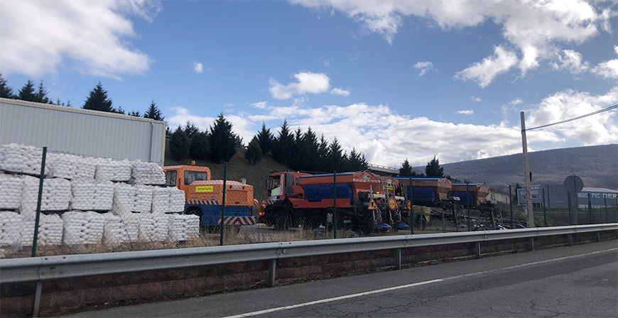 Cantabria contar con 16.210 toneladas de sal y 45 mquinas quitanieves ante las nevadas previstas entre el jueves y viernes