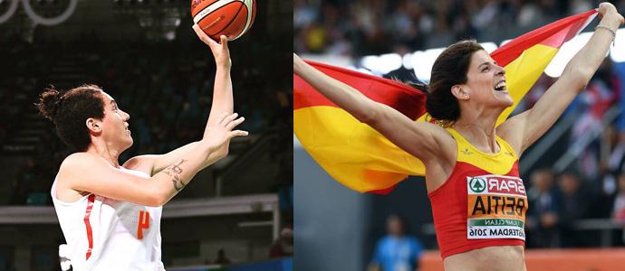 Las cntabras Ruth Beitia y Laura Nicholls brillan en Ro
