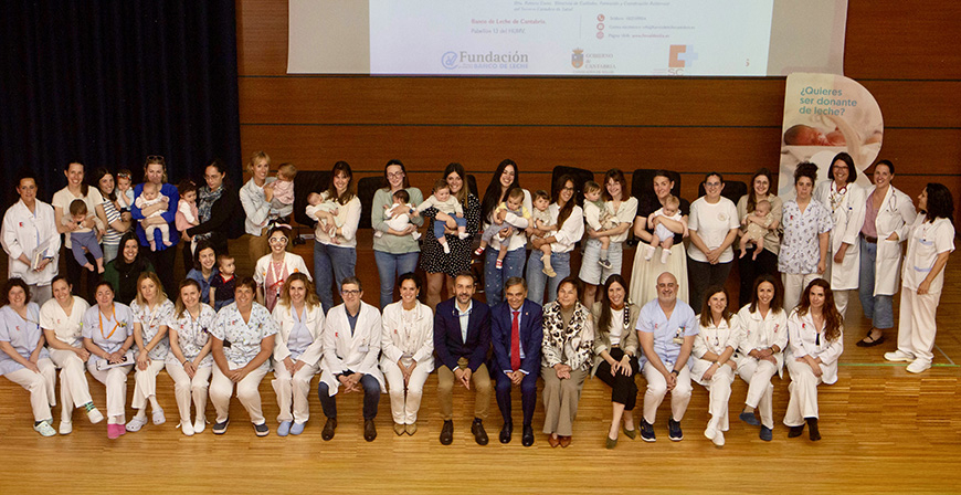 Cantabria homenajea a las madres donantes de leche materna