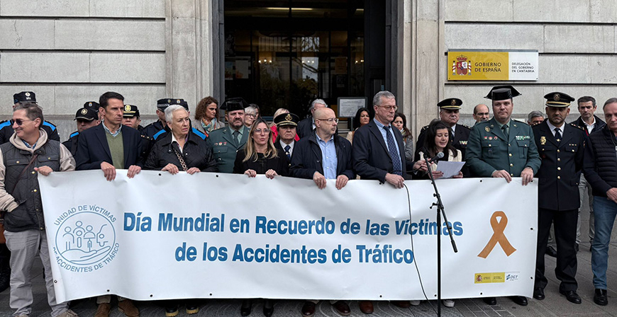 Cantabria homenajea a las vctimas de trfico 