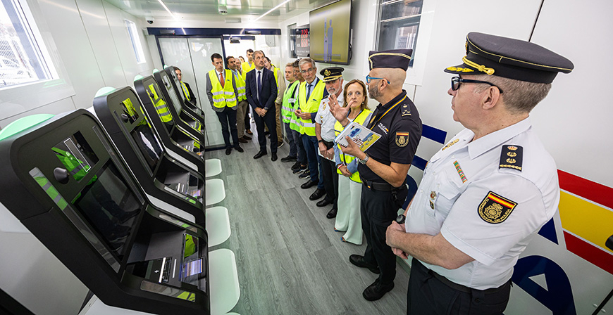 Cantabria implanta de un nuevo sistema de control fronterizo biom�trico en el Puerto de Santander