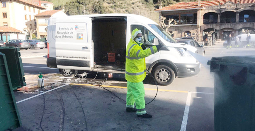 La recogida de residuos, envases y papel y cartn aumenta en Cantabria durante el estado de alarma