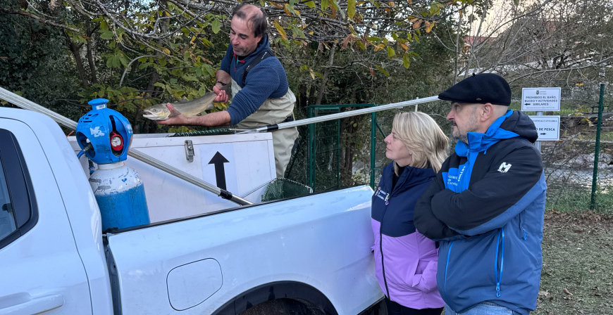 Cantabria inicia la campaa anual de control de la reproduccin de salmones y truchas en las cuencas fluviales de la regin