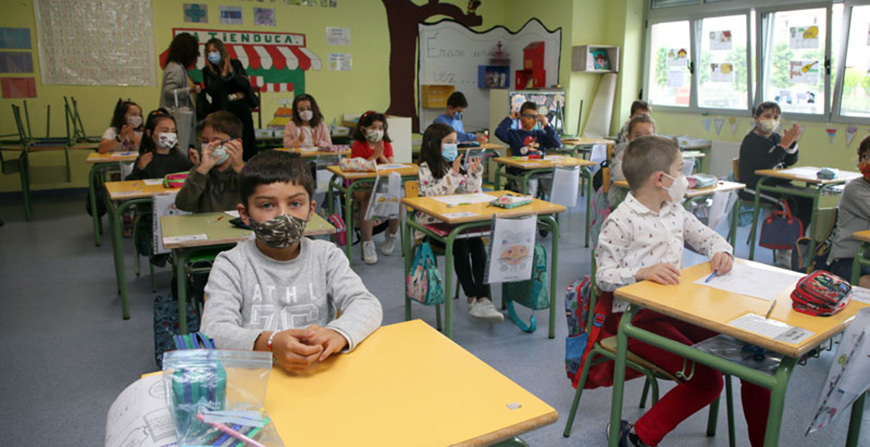 Cantabria recuperar a partir del jueves los recreos compartidos