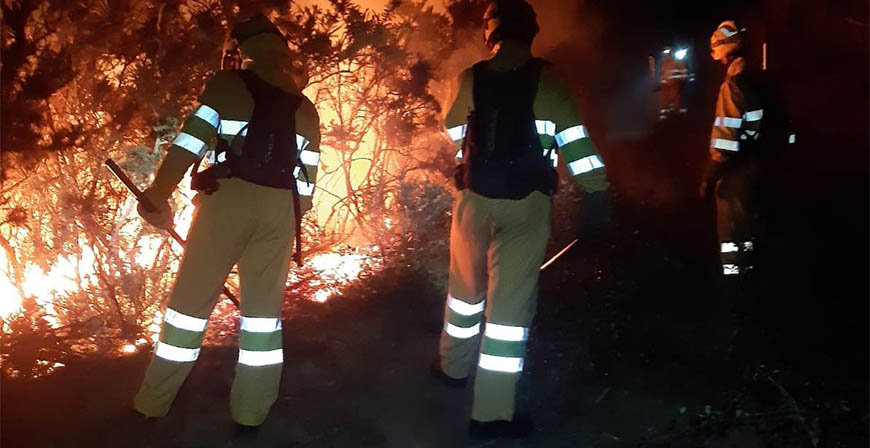 Cantabria registra 25 incendios forestales provocados en las ltimas 24 horas y 8 se mantienen activos