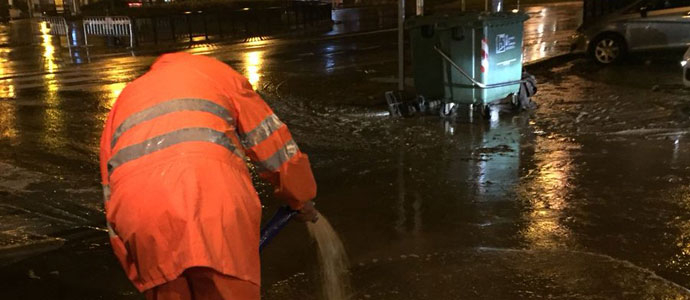 Cantabria registr anoche inundaciones en viviendas, locales, garajes y distintos puntos de la red viaria