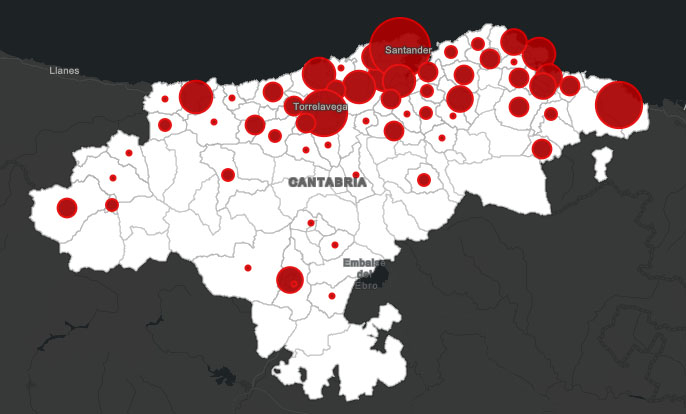 Cantabria registr ayer 74 nuevos positivos de Covid-19, 31 ms en lo que va de domingo