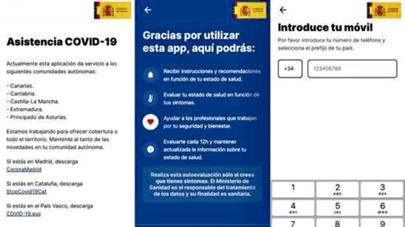 Cantabria se suma a la aplicacin oficial de autodiagnstico del Gobierno de Espaa 'AsistenciaCOVID-19'