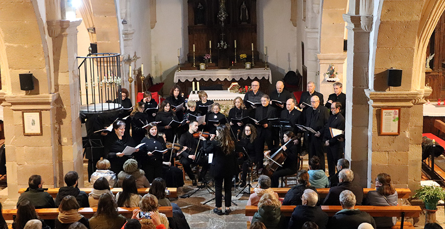 La Capilla Antiqua ilumina la ermita de Labra 'A la luz de las velas' 