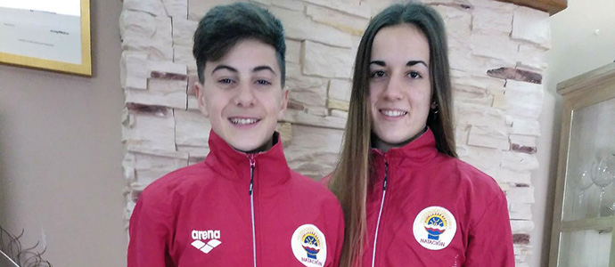 Carla y Daniel Gonzlez Barrio representarn a Cantabria en el Campeonato de Espaa de Natacin 