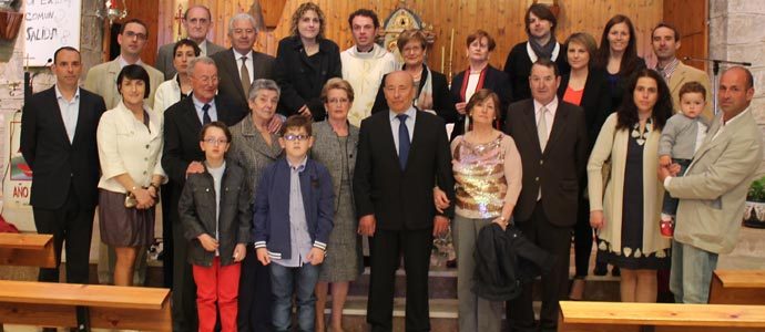 Carmelo Rojo y Pacita Puente celebraron sus Bodas de Oro