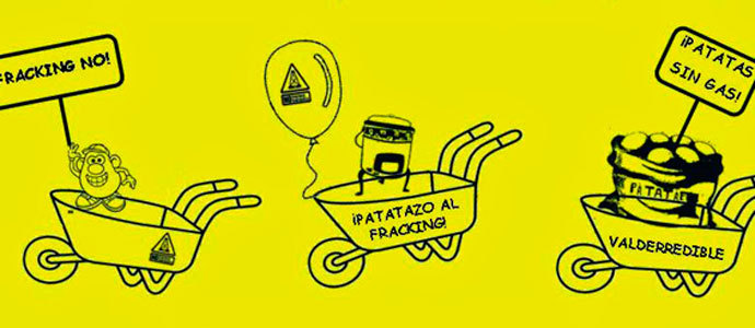Carrera de relevos para unirse contra el fracking