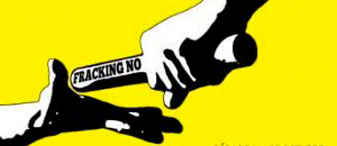 Carrera de relevos para unirse contra el fracking