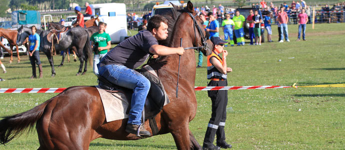 Carreras de caballos para despedir las Fiestas de San Pedro