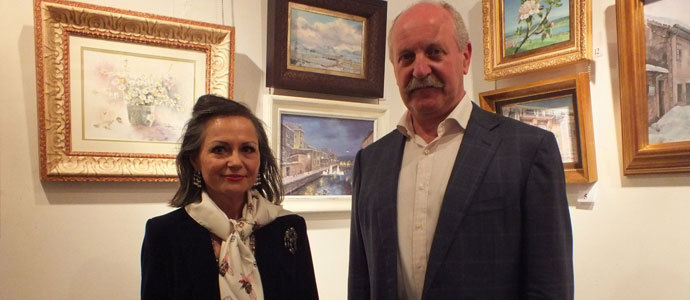 La Casona acoge una exposicin conjunta de Alicia Caas y sus alumnos