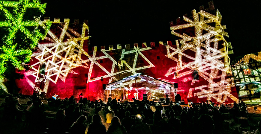 El Castillo de Argeso vuelve a tocar los 'Cielos' con dos espectculos musicales 