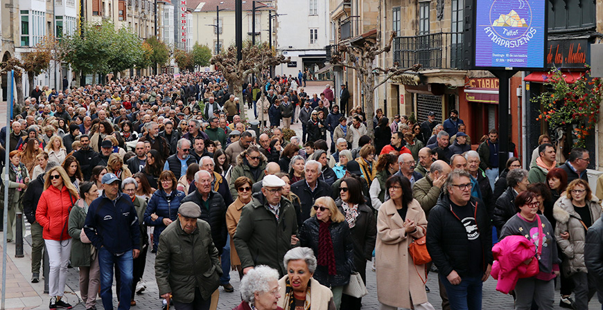 CCOO agradece el respaldo del comercio local y la hostelera de Reinosa a la manifestacin del pasado sbado 