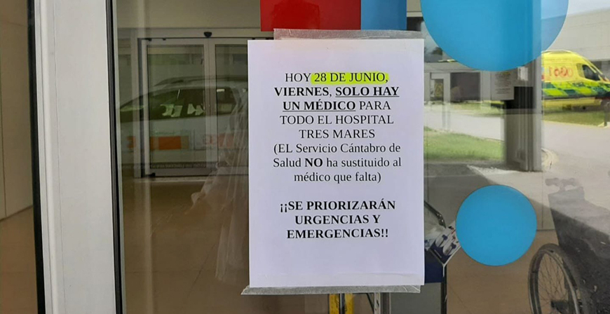 CCOO denuncia que Reinosa y Campoo se encuentran hoy sin atencin de urgencias extrahospitalarias