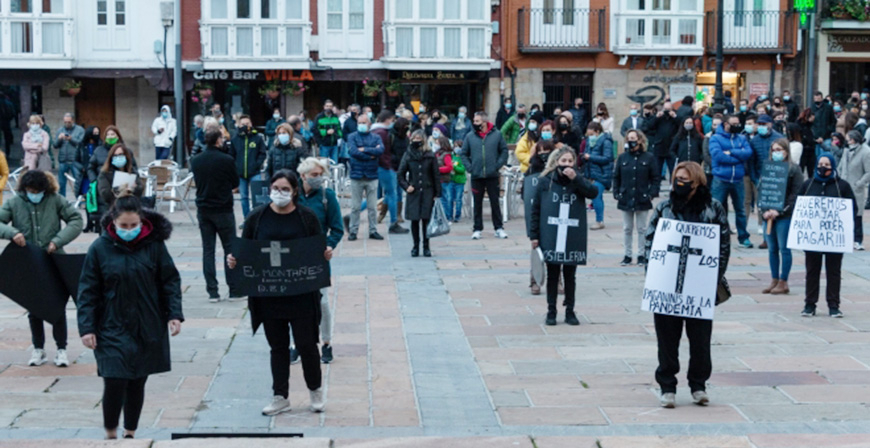 CCOO lamenta que la pandemia haya afectado ya a ms de 6.500 empleos en la hostelera de Cantabria 