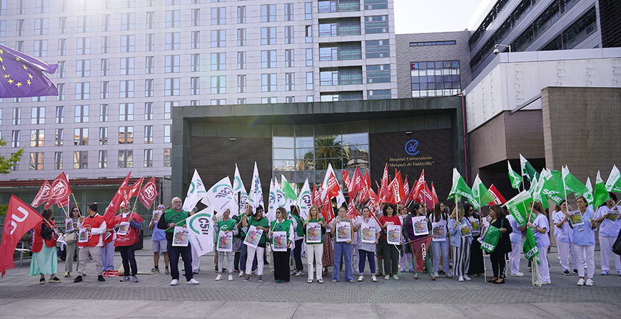 CCOO, SATSE, CSIF y UGT exigen al Ministerio de Sanidad un Estatuto Marco con mejoras reales para el conjunto del personal sanitario