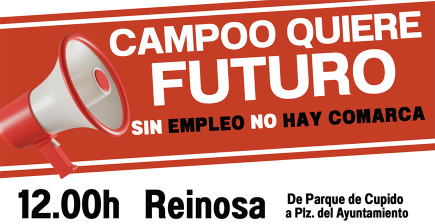 CCOO y UGT convocan una manifestacin en Reinosa para reivindicar un futuro para Campoo