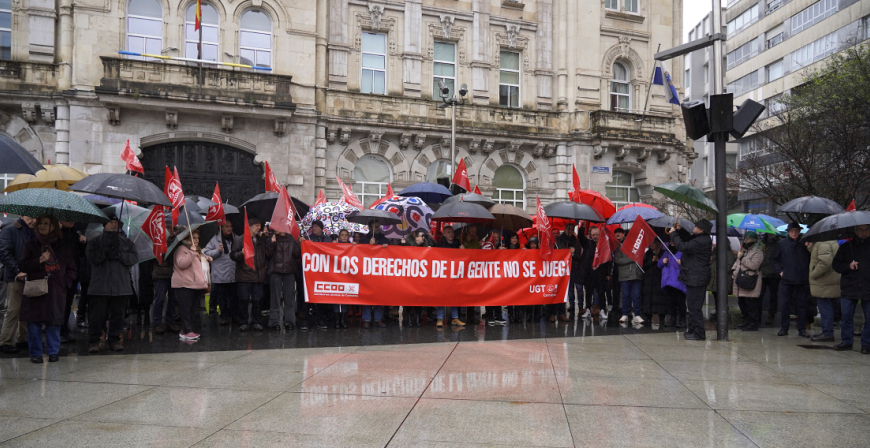 CCOO y UGT exigen al Parlamento que apruebe el escudo social y advierten que 