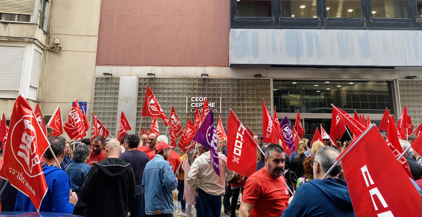 CCOO y UGT exigen a la patronal disposicin para negociar y pactar incrementos salariales