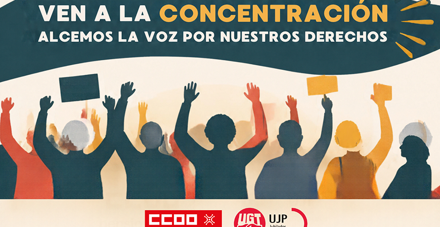 CCOO y UGT se movilizar�n ante Delegaci�n del Gobierno en el D�a de las Personas Mayores 