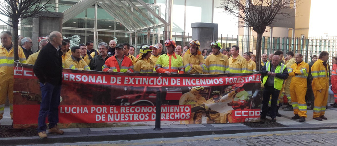 CCOO vuelve a reclamar el pago de las guardias y ms medios para los agentes forestales 