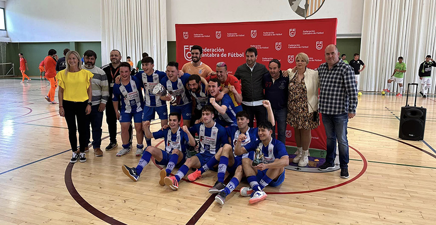 El CD Naval FS B, campen de Copa Federacin