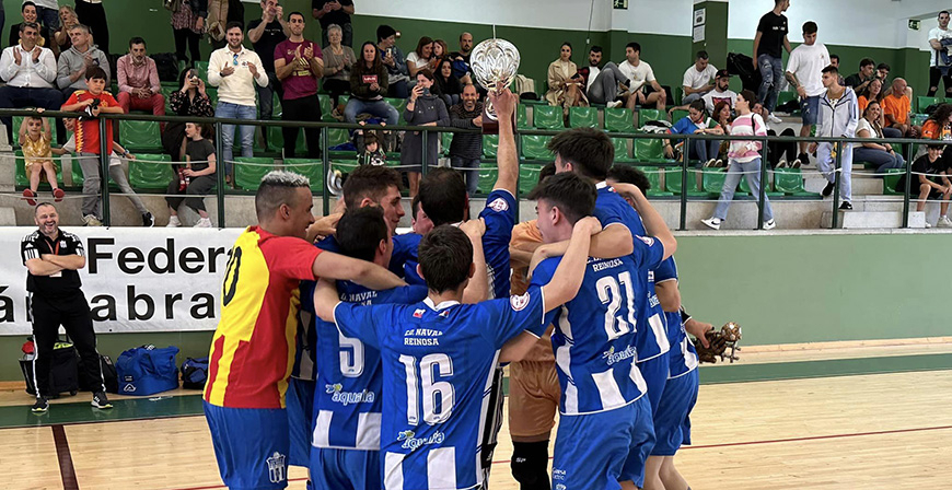 El CD Naval FS B, campen de Copa Federacin