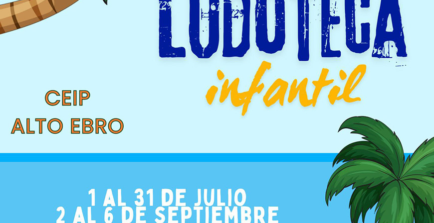 El CEIP Alto Ebro acoger un ao ms la Ludoteca Infantil de Verano 