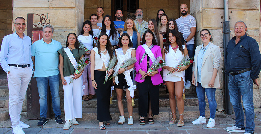 Celia Garca Berros, Reina de las fiestas de San Mateo 2024