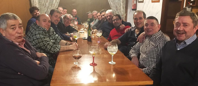 Cena de antiguos camareros del Hotel Vejo