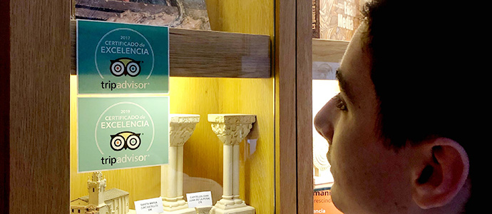 El centro expositivo Rom revalida el certificado de excelencia TripAdvisor