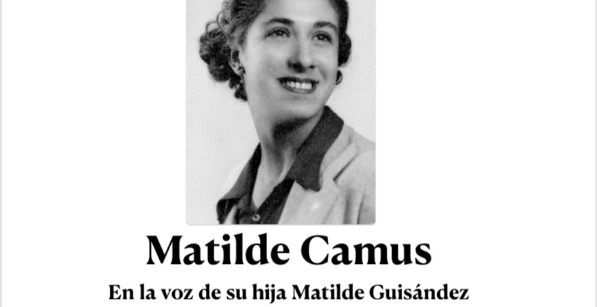 El CEPA Reinosa retoma el ciclo 'Charla con...' a travs de la voz de Matilde Camus 